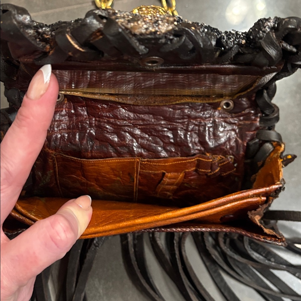 Vintage alligator repurposed Wallet - Picture 9 of 17